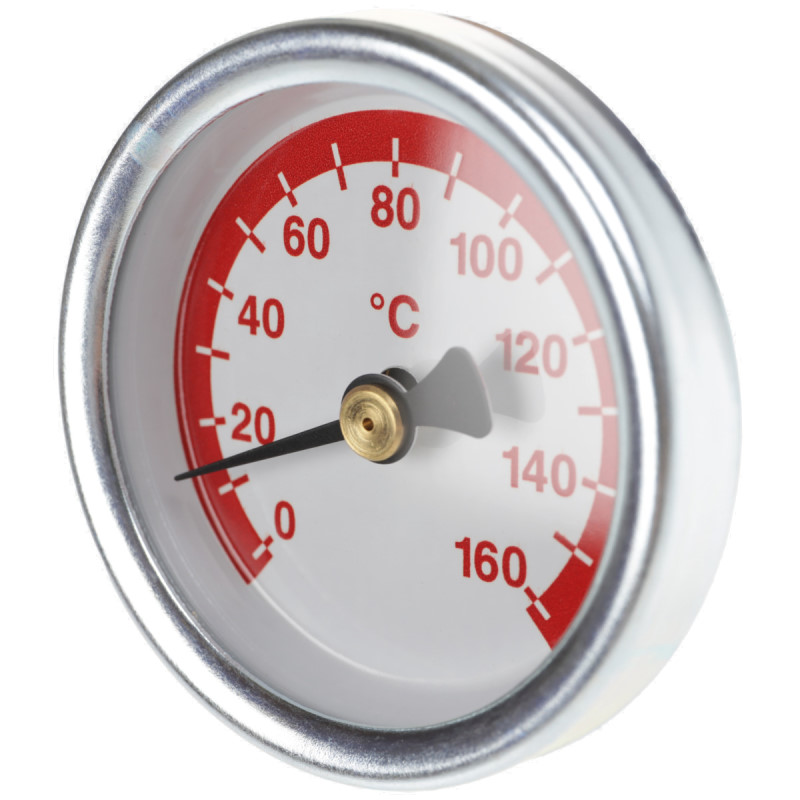 Thermometer rot 0-160° C. Ø 50 mm