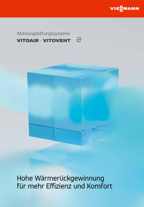 Viessmann Vitoair und Vitovent Produktprospekt