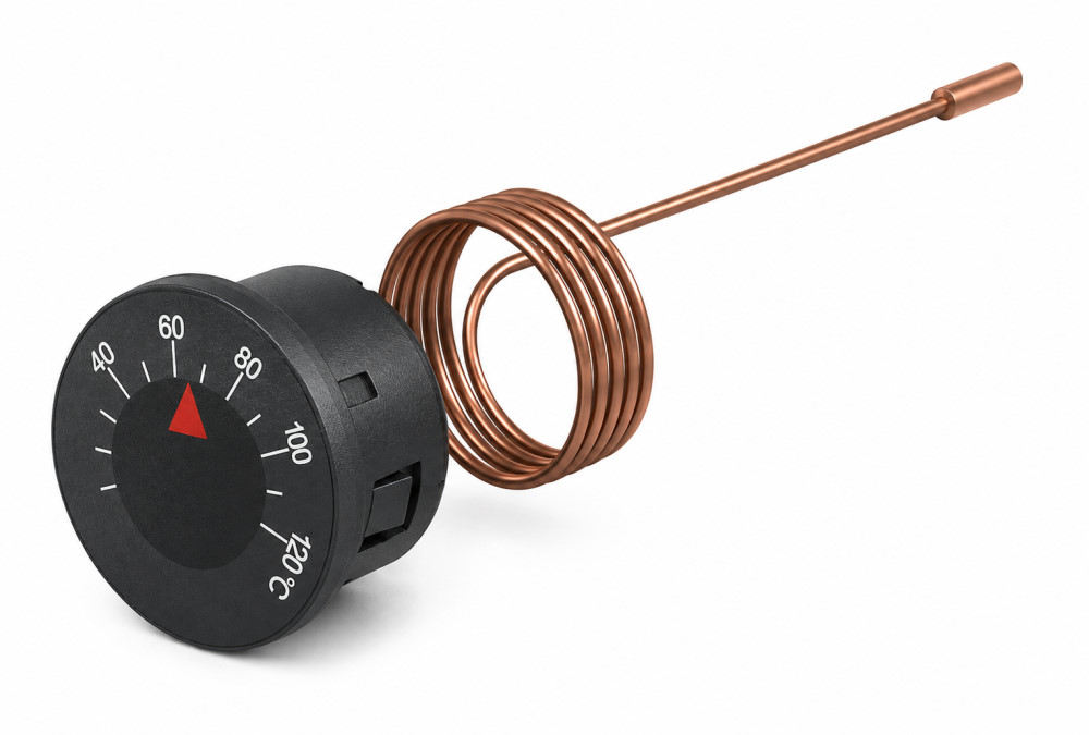 7595765 Viessmann Analoges Thermometer 30 - 120 °C für Speicher Vitocell