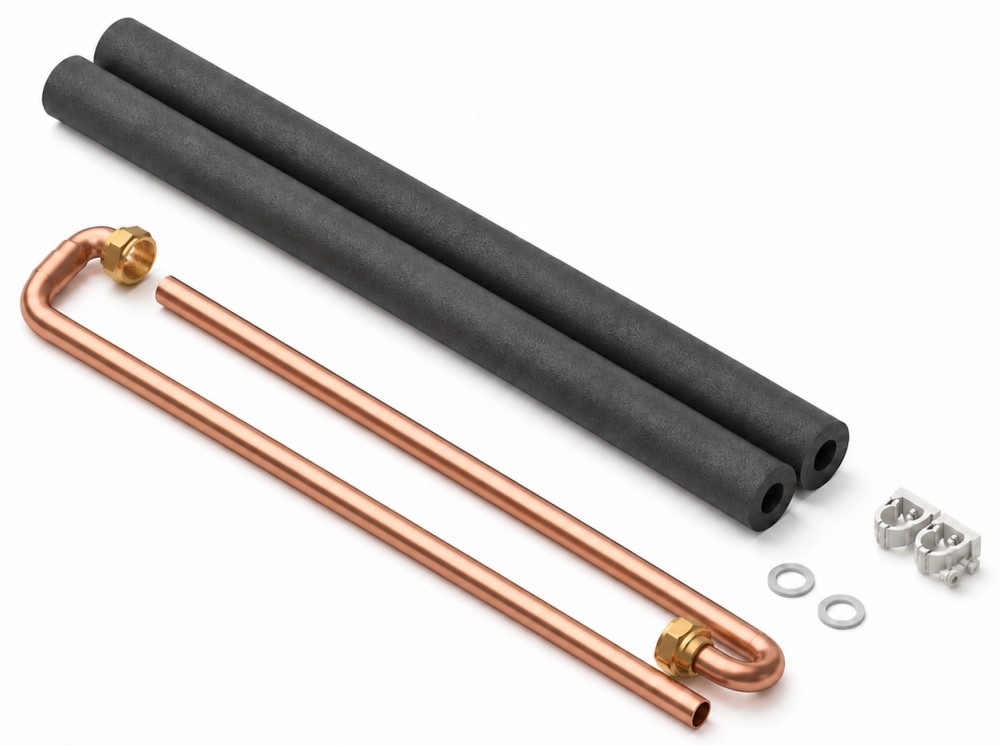 3212496 Viessmann Hydraulisches Anschlusszubehör IDU Wand oben ODU