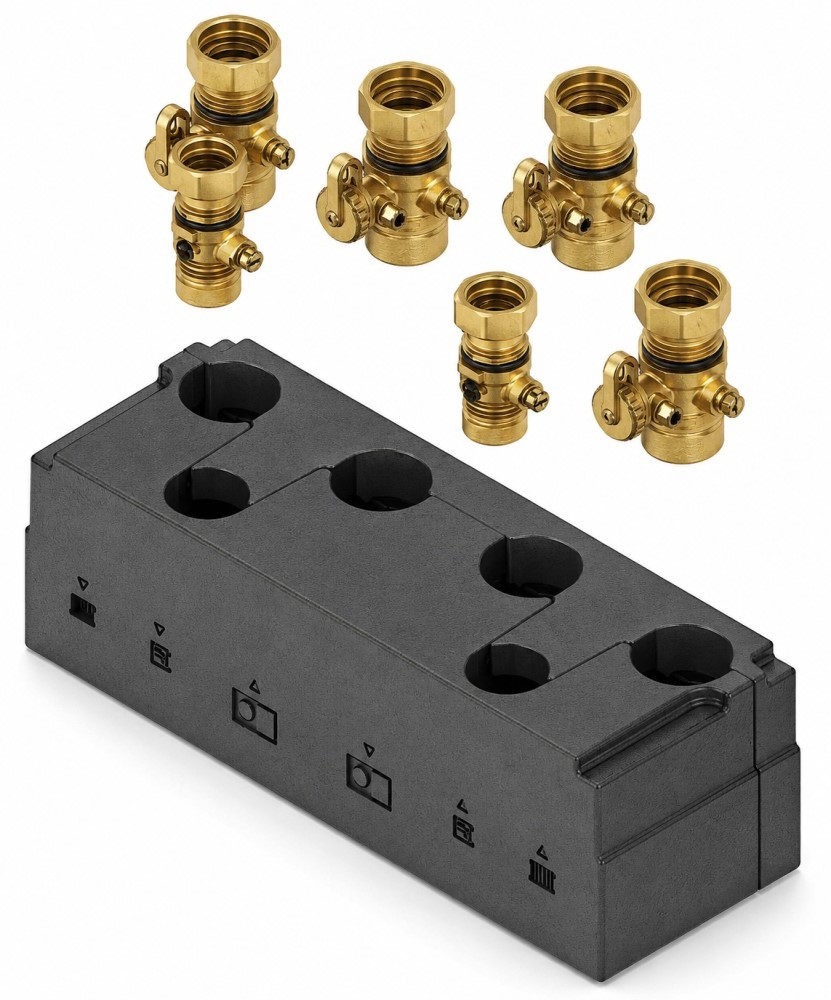 3212484 Viessmann Kugelhahn-Set Comfort 600 mm