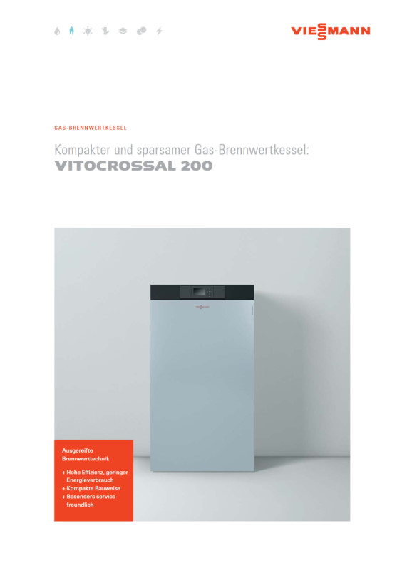 Viessmann Vitocrossal 200 CIB Produktprospekt
