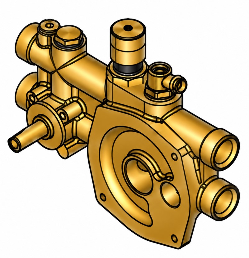 7833674 Viessmann HKV Grundkörper HE-Pumpe