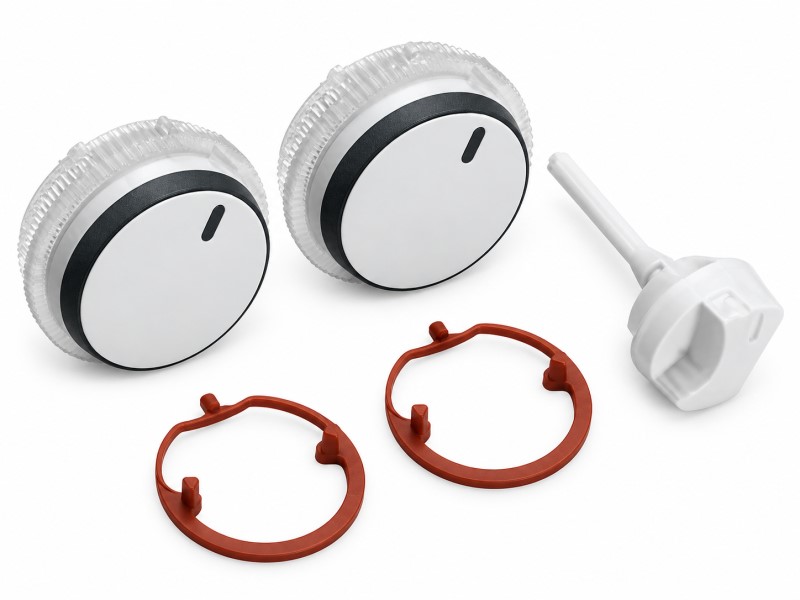 Vaillant Knopf-Set weiß (exclusiv)