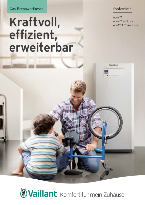 Vaillant Prospekt ecoVIT und ecoCRAFT