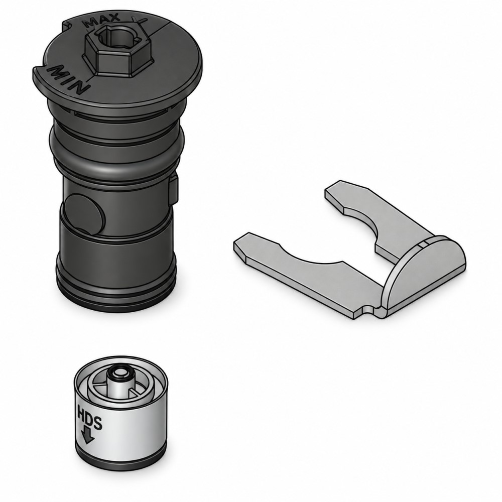 7855515 Viessmann Bypassregler mit Überströmventil B2HB, B2KB