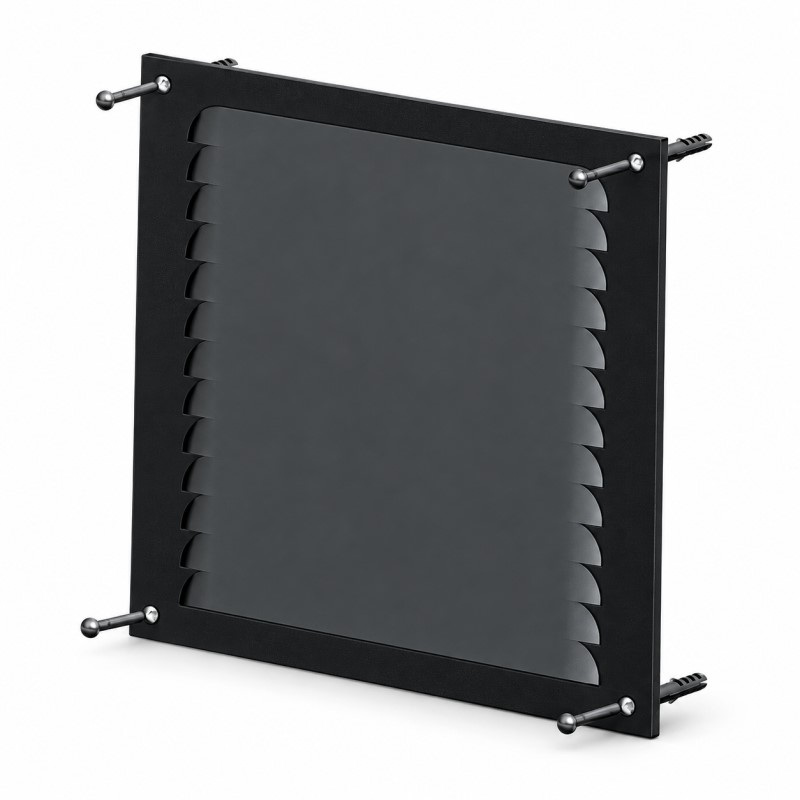 Zuluftgitter für Abgasrohr DN80