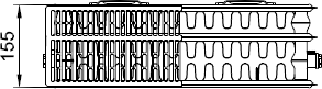 Kompaktheizkörper Typ33 x-therm