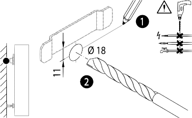 Viessmann Bohrkonsolen Set 7527880 Halterung für Heizkörper Abstandshalter  - Heat Store