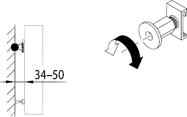 Heizkörpermontage Typ 11-33 mit Bohrkonsolenset